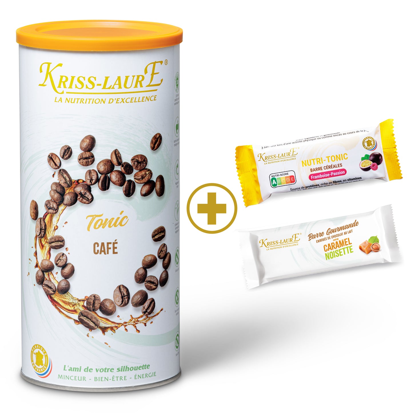 Boisson TONIC + 2 Barres offertes (1 Nutri-Tonic et 1 Gourmande)