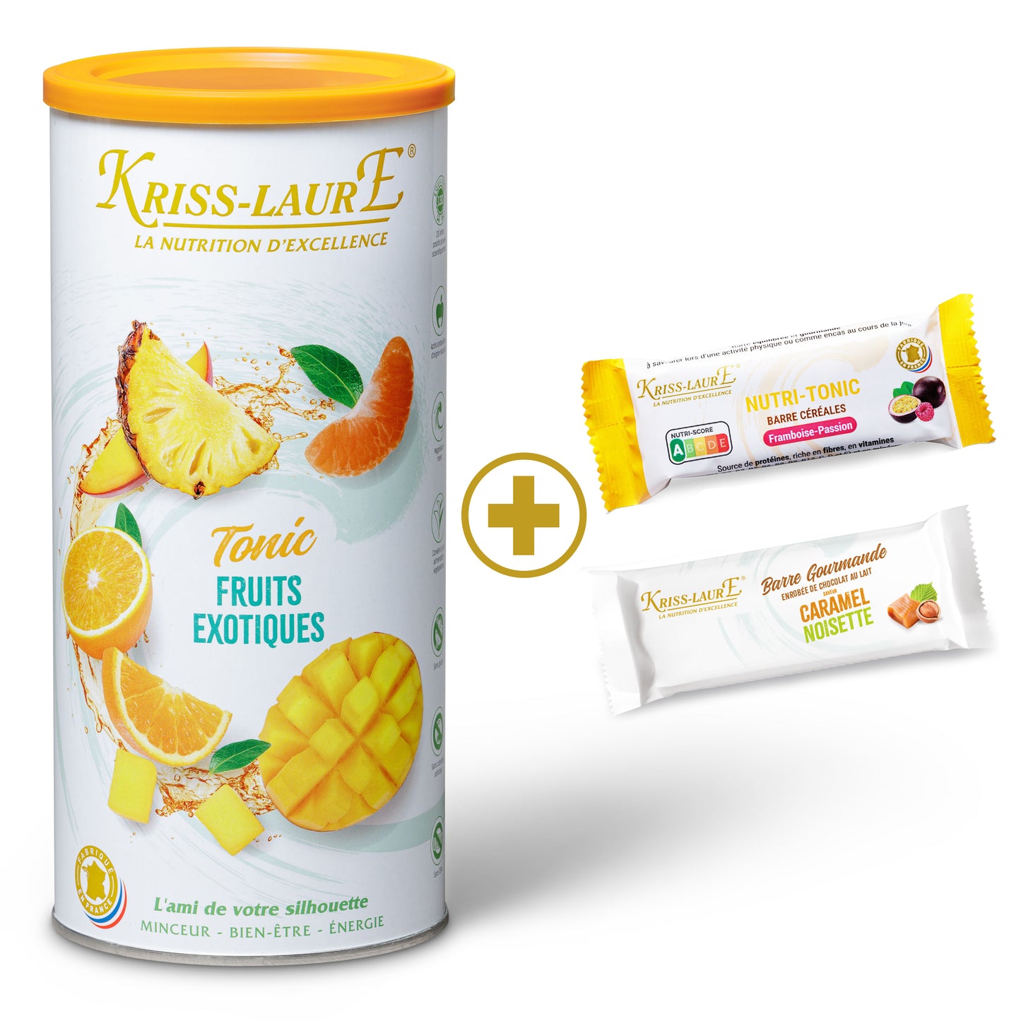 Boisson TONIC + 2 Barres offertes (1 Nutri-Tonic et 1 Gourmande)