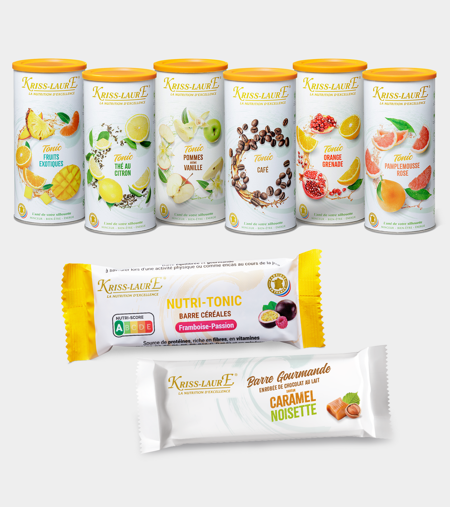 Boisson TONIC + 2 Barres offertes (1 Nutri-Tonic et 1 Gourmande)